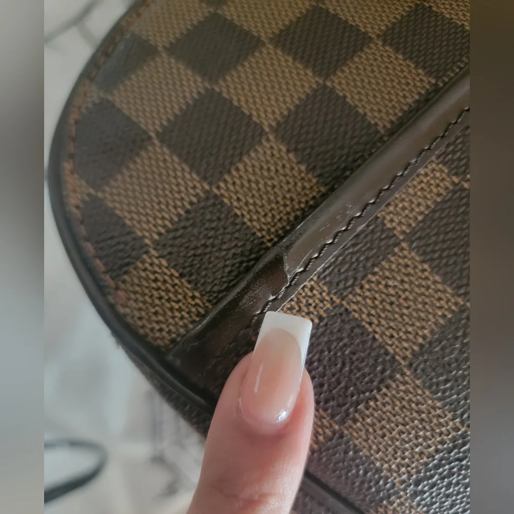 COPY - Authentic Louis Vuitton Damier Sarria Handbag - Picture 7 of 16